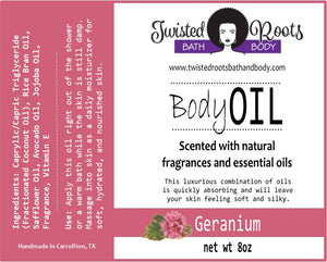 Twisted Body Oil