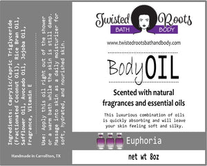 Twisted Body Oil